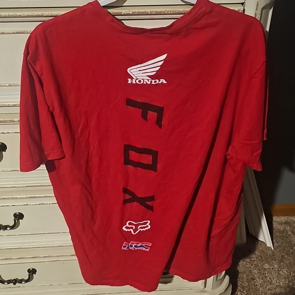 Fox Racing Red T-Shirt - Picture 2 of 4